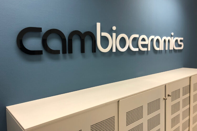 Signing CAM Bioceramics