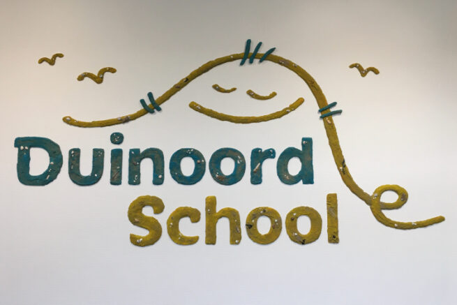 3D logo Duinoord School