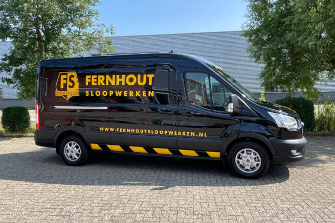 Belettering Fernhout Sloopwerken
