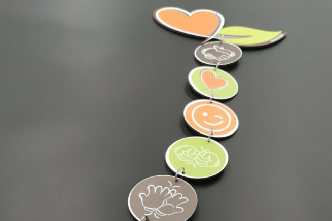 Begroetingsbordjes IKC de Lei