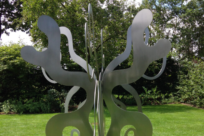 Particulier RVS kunstobject