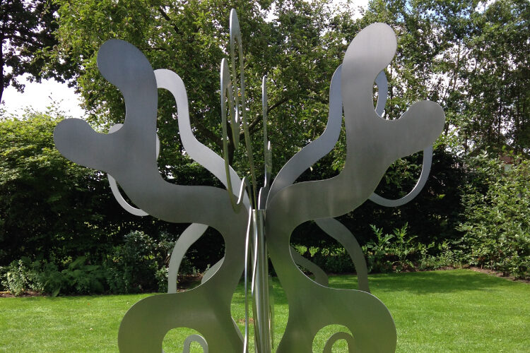 Particulier RVS kunstobject